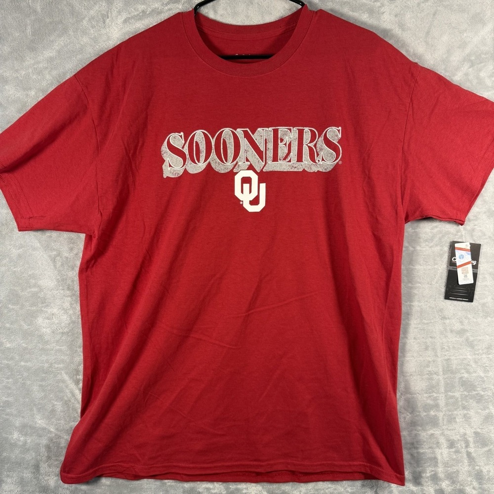 Captivating‎ Oklahoma Sooners Short Sleeve T-Shirt Mens XL